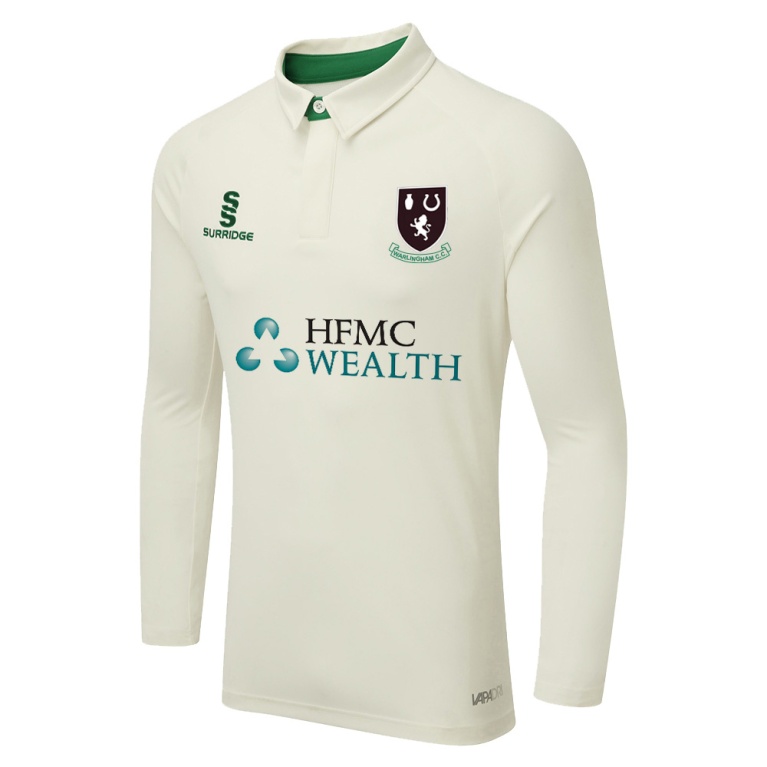 Ergo Long Sleeve Cricket Shirt Green